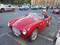 Partenza da Roma, auto depoca Siata 300 BC 1951 guidata da Sylvia Oberti alle 1000 Miglia 2012