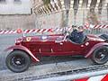 Partenza da Roma, auto storiche Alfa Romeo 6C 1500 GS 1933 pilota Claudio Scalise co-pilota Daniel Claramunt alle Mille Miglia 2012