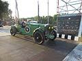 Partenza da Roma, auto storiche Bugatti Type 51 del 1932 driver Siegfried Lebe co-driver Tim Westermann alle Mille Miglia 2012