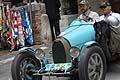 Bugatti T 35 del 1925 driver Foglia CH navigatore Nocer italiano arrivo a Siena delle 1000 Miglia 2013