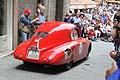 Fiat 508 CS MM Berlinetta del 1938 con duo Boscarino arrivo a Siena delle 1000 Miglia 2013