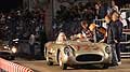 Mercedes-Benz 300 SLR alla guida la legenda Britannica Stirling Moss alle Mille Miglia 2015 - foto archivio by Automania