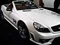 Mercedes SL 63 AMG coup esposta al Ginevra Motor Show 79^ edizione presso il Palexpo in Svizzera