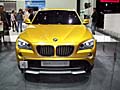 Vettura Suv BMW Concept X1 calandra anteriore al Motor Show di Ginevra 79^ edizione