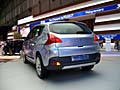 Peugeot Prologue Hybrid4 retrotreno vettura esposto al Motor Show di Ginevra 2009