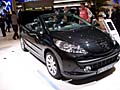 Peugeot 207 CC coup nera al Ginevra Motor Show 79^ edizione