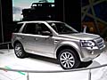 Land Rover Freelander 2 HSE TD4-e in anterpima al Salone di Ginevra 2009