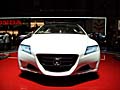 Honda CR-Z Hybrids Sports Concept calandra al Salone di Ginevra 2009