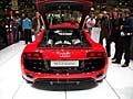 Audi R8 5.2 Quattro retrotreno vettura al Salone di Ginevra 2009