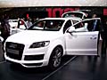 Audi Q7 3.0 TDI white al Motor Show di Ginevra 79^ edizione