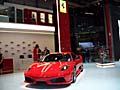 Ferrari 430 Scuderia Coup esposta al Salone di Ginevra 2009