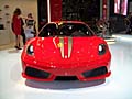 Ferrari 430 Scuderia supercar al Motor Show di Ginevra 2009