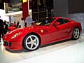 Ferrari 599 GTB Fiorano HGTE (Handling GT Evoluzione) supercar in anteprima al Salone di Ginevra 2009