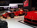 Monoposto Ferrari F1 esposta al Salone Di Ginevra edizione 2009