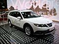 Saab 93 X Bio Power 2.0T esposta al Salone di Ginevra 2009