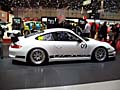 Porsche 911 GT3 Cup 2009 race car profilo laterale al 79 Salone internazionale dellAutomobile di Ginevra