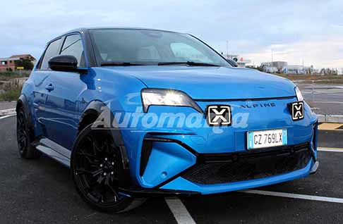 Alpine - Alpine A290 GTS frontale auto Zero Emission. Scopri l�Auto elettrica Alpine A290 GTS. Guarda le Foto esclusive di Automania!