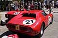 Ferrari 250 LM del 1964 retrotreno supercar vincitrice alla 24 Ore di Lemans. Scopri Ferrari 250 LM auto da corsa. Guarda le Foto!