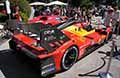 Ferrari 499 P del 2023 che corre a Le Mans alettone posteriore. Scopri la Ferrari 499 P vincitrice a Le Mans. Non perdere le Foto!