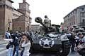 Carri armati della seconda Guerra Mondiale, rievocazione storica del 72° Anniversario Liberazione d´Italia a Ferrara