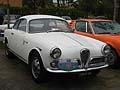 Alfa Romeo Giulietta Sprint esposta prima della partenza Asiautoshow 2012 a Pisa