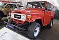Toyota Land Cruiser BJ42 Fuoristrada esposto ad 40^ Auto e Moto dEpoca presso Bologna Fiere alla sua prima edizione nel capoluogo Emiliano