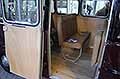 Alfa Romeo Romeo interni sedili posteriori del vintage bus esposto ad Auto e Moto d�Epoca 2025 presso la Fiera di Bologna. Scopri Alfa Romeo Romeo. Guarda le Foto!
