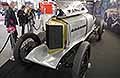 Maybach Spezialrennwagen del 1920 macchina rara del Museo automobilistico e tecnologico di Sinsheim in Germania esposta ad Auto e Moto d�Epoca 2025 a Bologna Fiere. Scopri la Maybach Spezial Rennwagen in italiano. Guarda le Foto esclusive di Automania!