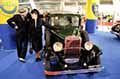 Fiat Balilla auto storica con figuranti con abiti dell�epoca in bella mostra ad AutoMotoRetr� 2026 presso Fiere di Parma. Guarda la Fiat Balilla auto d�epoca. Scopri le Foto esclusive di Automania!