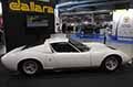 Lamborghini Miura vista laterale, auto prestigiosa esposta in bella mostra ad AutoMotoRetr� 2026 presso Fiere di Parma. Scopri la Supercar Lamborghini Miura. Guarda le Foto!