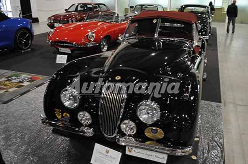 Jaguar - Jaguar XK 120 OTS vintage cars del 1954 ad Automotretr� 2026 presso Fiere di Parma. Scopri la vettura storica esclusiva Jaguar XK 120 OTS. Guarda le Foto esemplari di Automania!