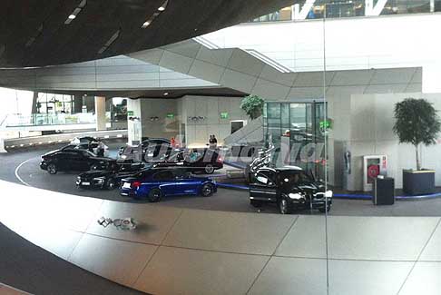 BMW - Panoramica auto BMW Welt a Monaco di Baviera