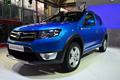 Dacia Sandero Spepway blu particolare frontale anteprima nazionale al Motor Show di Bologna