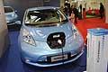 Nissan Leaf zero emission test drive ad Electric City al Bologna Motorshow 2012