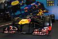 Auto da corsa Red Bull monoposto di F1 al Bologna Motor Show 2012