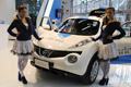 Girls vettura con hi-fi Clarion al Salone di Bologna 2012. Le splendide Miss del Motor Show