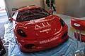 Ferrari con assetto Racing con alettone posteriore al Motorshow 2012 di Bologna