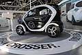 Urban crosser auto elettrica Renault Twizy al padiglione Electric City al Motor Show 2012 di Bologna