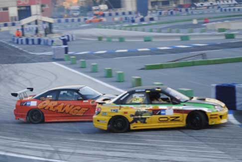 Drift Yokohama - In pista al Motor Short Arena le esibizioni del Drift Yokoahama God Drif al Bologna Motor Show 2012