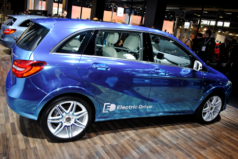 Mercedes - anteprima nazionale al Motor Show di Bologna Mercedes B 200 Gas Natural Drive