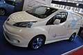 Anteprima nazionaleper la Nissan e-NV200 concept car nel padiglione Electric City al Motor Show 2012 di Bologna