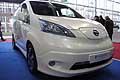 Furgone Nissan e-NV200 nel padiglione Electric City al Bologna Motorshow 2012