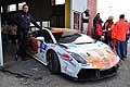 Supercar Lamborghini nel paddock al Motor Show 2012 di Bologna