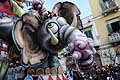 Carnevale di Putignano 2015 I sette vizzi capitali. The show must go on elefantino