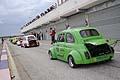 Atmosfere uscita box nel paddock con lAbarth 500 per la gara Microcar al Challenge del Levante 2012