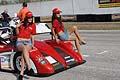 Le ragazze vicino alla monoposto Radical SR4 Suzuki al Challenge del Levante 2012