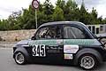 Fiat 500 race pilota Guarini Quirico in coda al serpentone fine gara 1 alla Coppa Selva di Fasano 2016