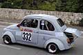 Fiat 500 racing Madonna Vincenzo del Team Tramonti Corse in coda al serpentone fine gara 1 alla Coppa Selva di Fasano 2016