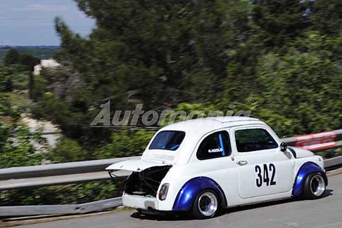 Coppa Selva di Fasano 2016 - Bicilindriche Fiat 500 racing del Driver Vuolo Giancarlo alla Coppa Selva di Fasano 2016