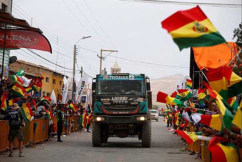 Dakar 2016 - Gara Trucks - 5 Stage